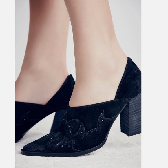 New Free People Alamo Western Ankle Boot Size 11 Suede MSRP: $178 - Picture 5 of 5